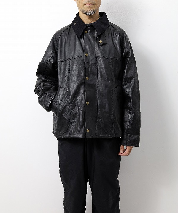 ユーズド/yoused   LEATHER DRIVERS JKT（全4種）