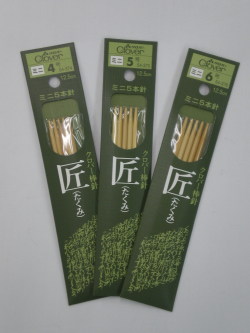 匠　ミニ5本針　12,5cm　3～8号