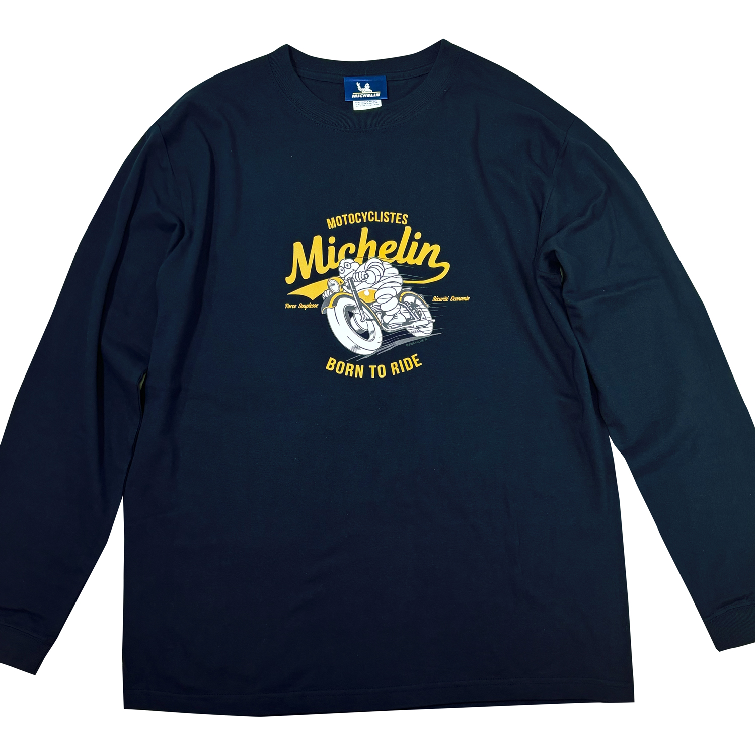 ＬＳ　Ｔ－ｓｈｉｒｔ／Ｍｏｔｏ／Ｎａｖｙ／Ｍｉｃｈｅｌｉｎ