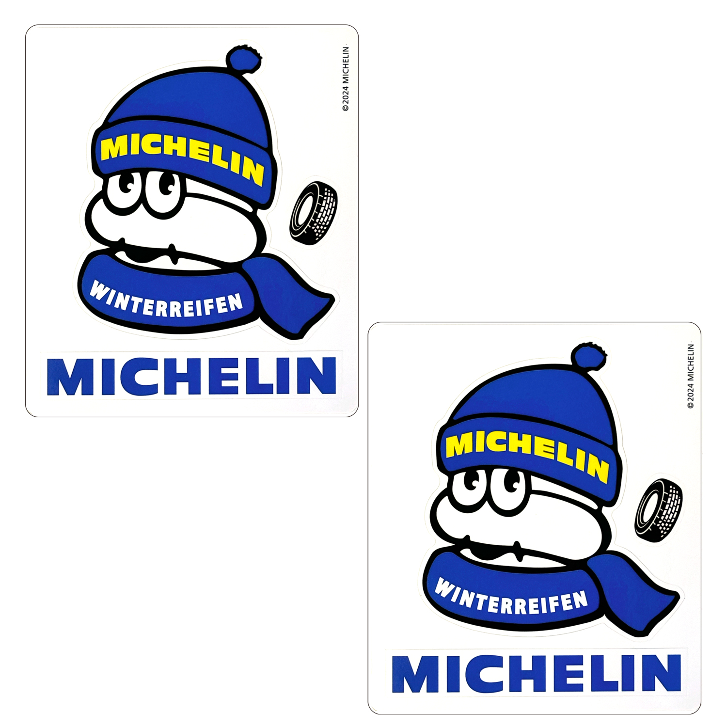 Ｓｔｉｃｋｅｒ／Ｗｉｎｔｅｒｂｉｂ　２ｐｃｓ　ｓｅｔ／Ｍｉｃｈｅｌｉｎ（２４１８３３）【ネコポス便可】