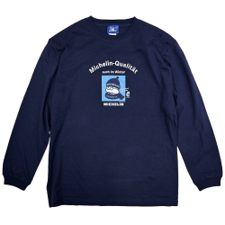 ＬＳ　Ｔ－ｓｈｉｒｔ／Ｗｉｎｔｅｒｂｉｂ／Ｎａｖｙ／Ｍｉｃｈｅｌｉｎ