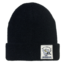 Ｋｎｉｔ　ｃａｐ／Ｒｕｎ　ｂｉｂ／Ｂｌａｃｋ／Ｍｉｃｈｅｌｉｎ（２８１７０９）【ネコポス便可】