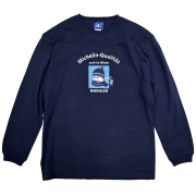 ＬＳ　Ｔ－ｓｈｉｒｔ／Ｗｉｎｔｅｒｂｉｂ／Ｎａｖｙ／Ｍｉｃｈｅｌｉｎ