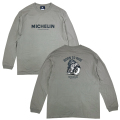 ＬＳ　Ｔ－ｓｈｉｒｔ／Ｍｏｔｏｃｙｃｌｉｓｔｅ／Ｓｔｏｎｅ　ｇｒａｙ／Ｍｉｃｈｅｌｉｎ