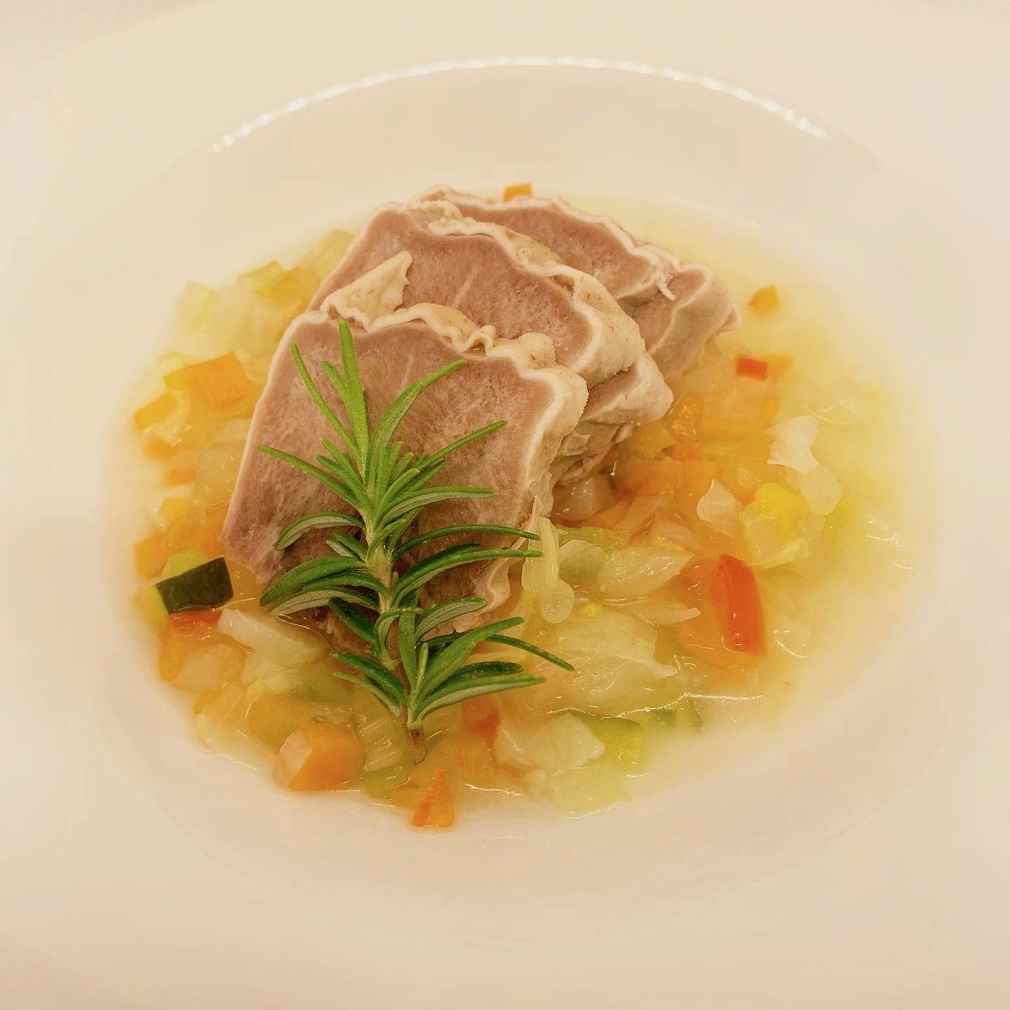 豚舌煮込みポトフ仕立て