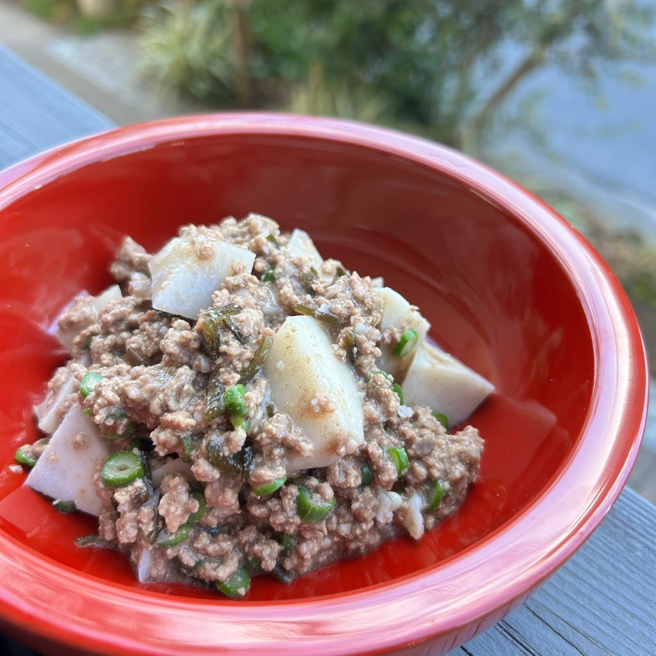 牛肉と里芋の煮物