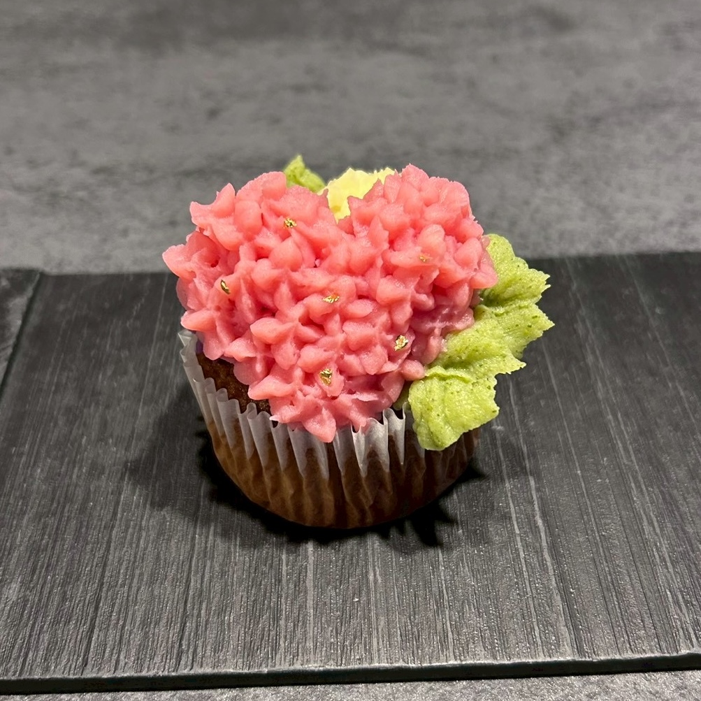 期間限定｜紫陽花のカップケーキ