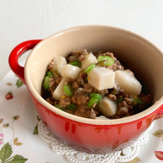 牛肉と里芋の煮物