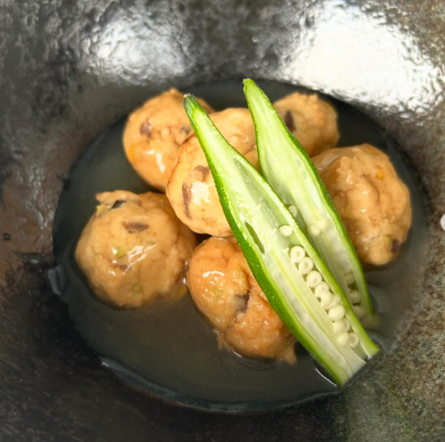 自家製鶏がんもの和風あんかけ