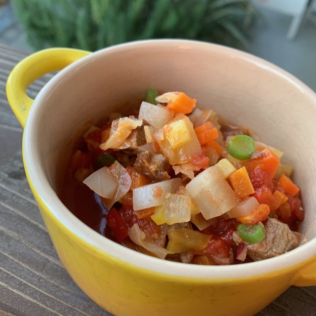 ラムのトマト煮込み