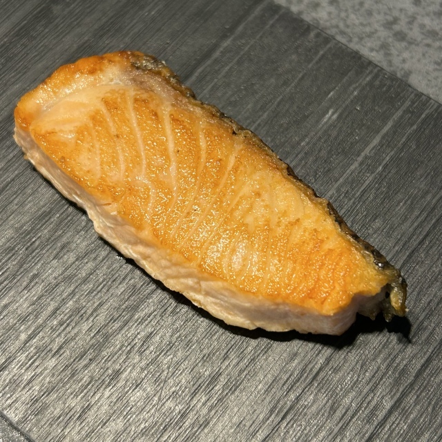 サーモンのポアレ