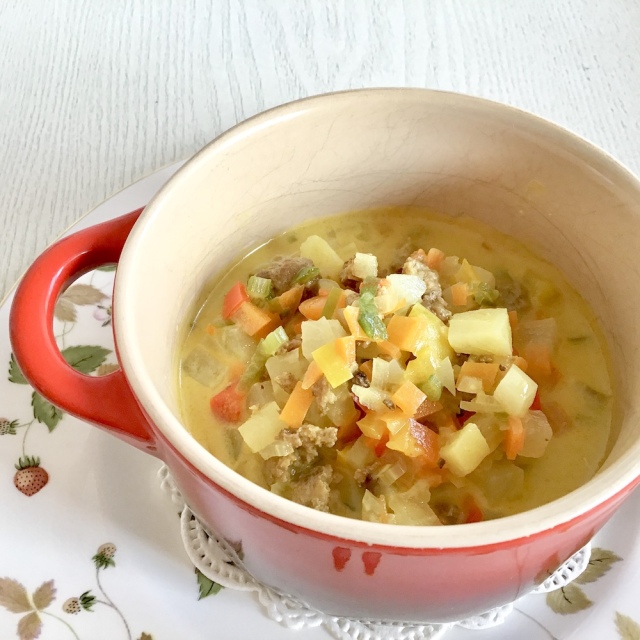 仔羊のココナッツスープカレー