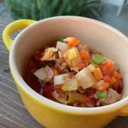 ラムのトマト煮込み