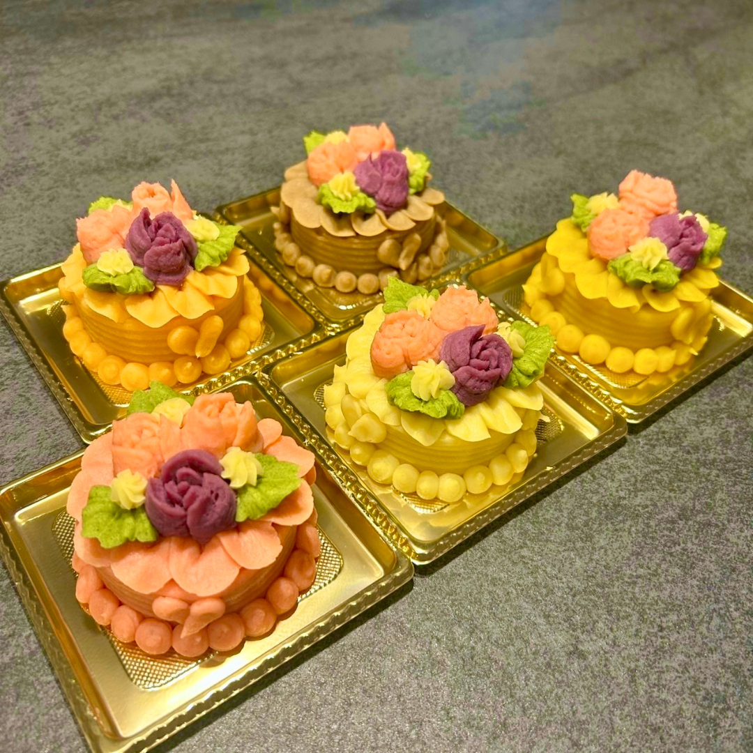 プチデコレーションケーキ