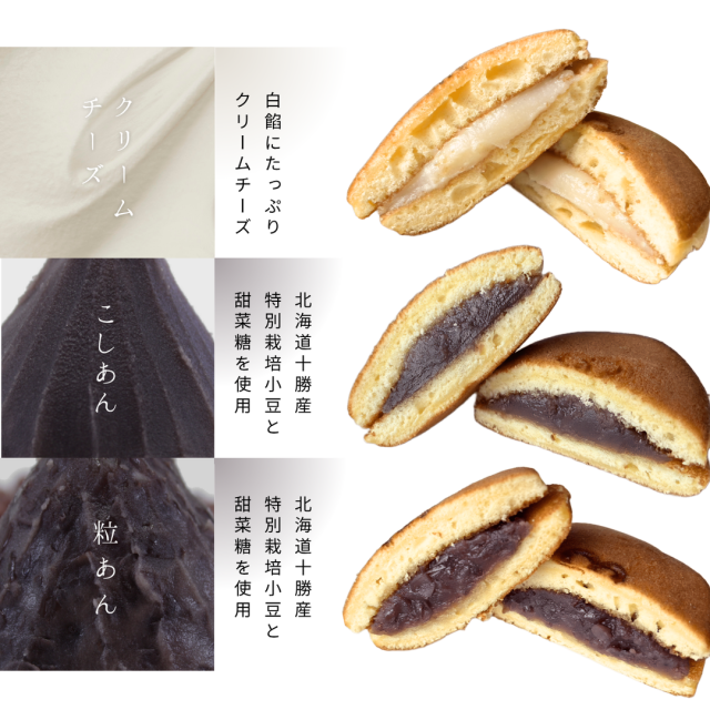 手作りどらやき5種-3