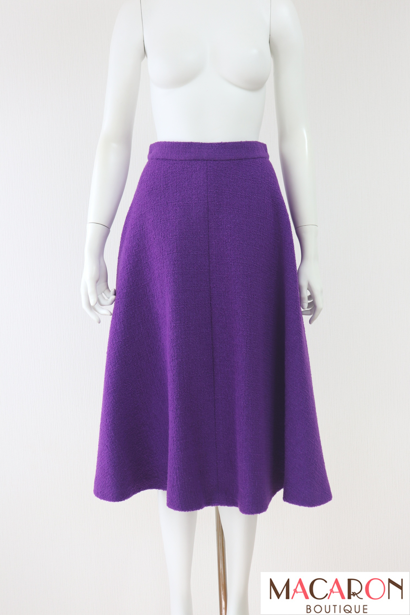 Rene（ルネ） ウールブレンドフレアスカート 6344020