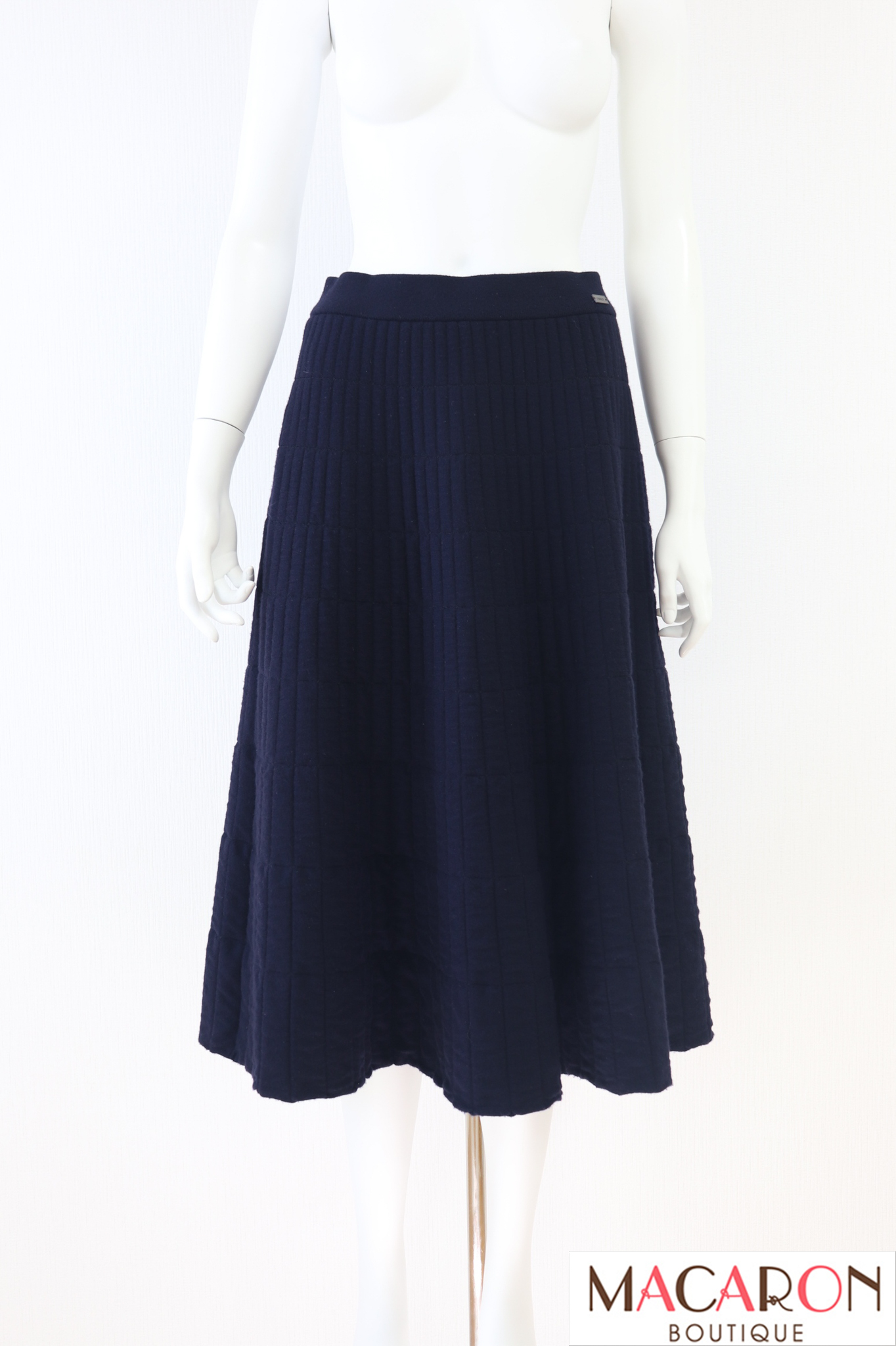 FOXEY BOUTIQUE(フォクシー)　ウールニットスカート　43926