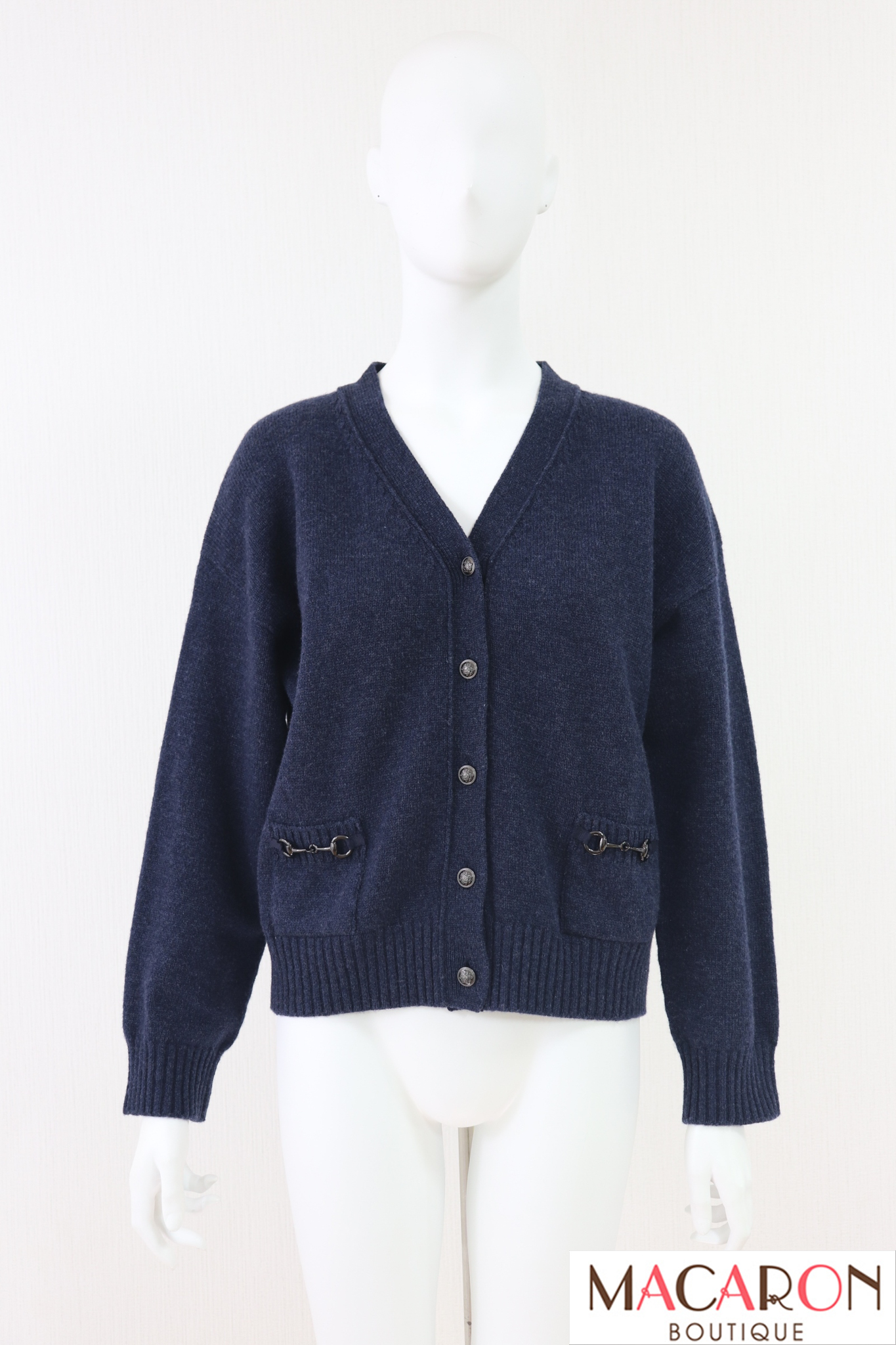 Rene（ルネ） ホースビットウールカーディガン 6332580