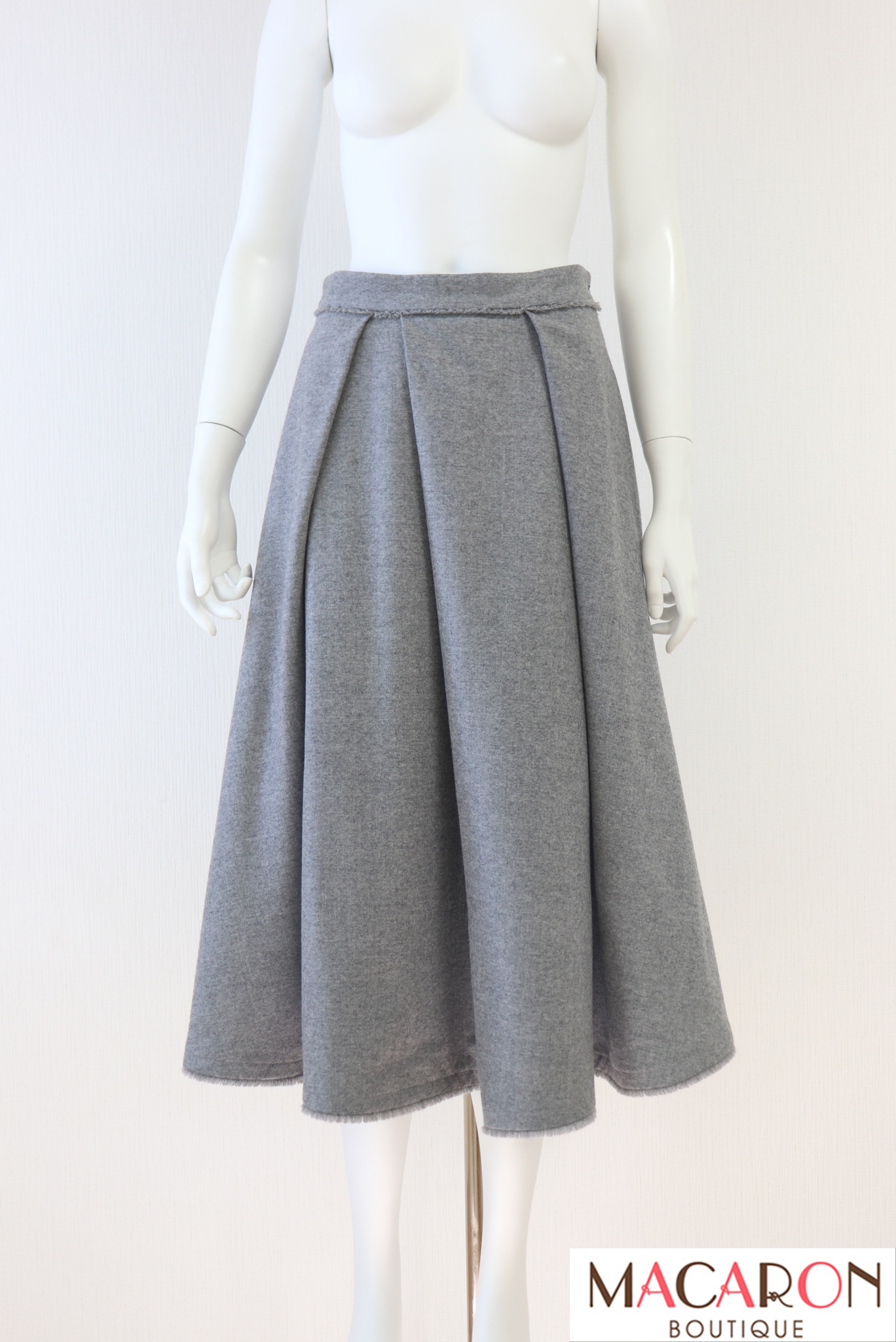 FOXEY BOUTIQUE(フォクシー) Frida ウールフランネルスカート 43984