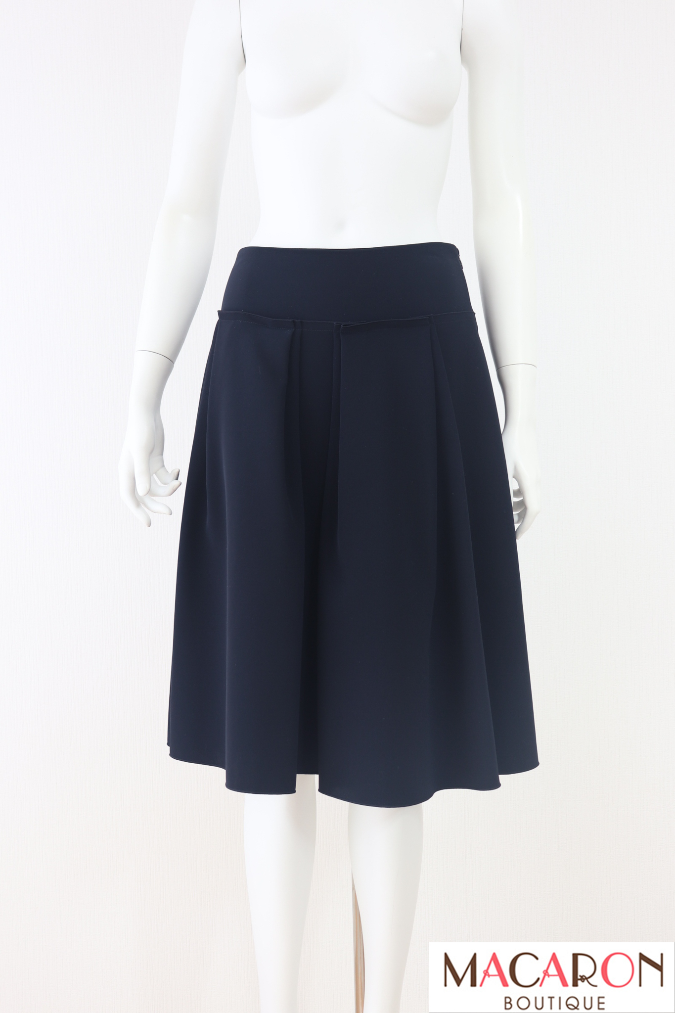 FOXEY NEWYORK(フォクシー)　マットストレッチグログランスカート　39981