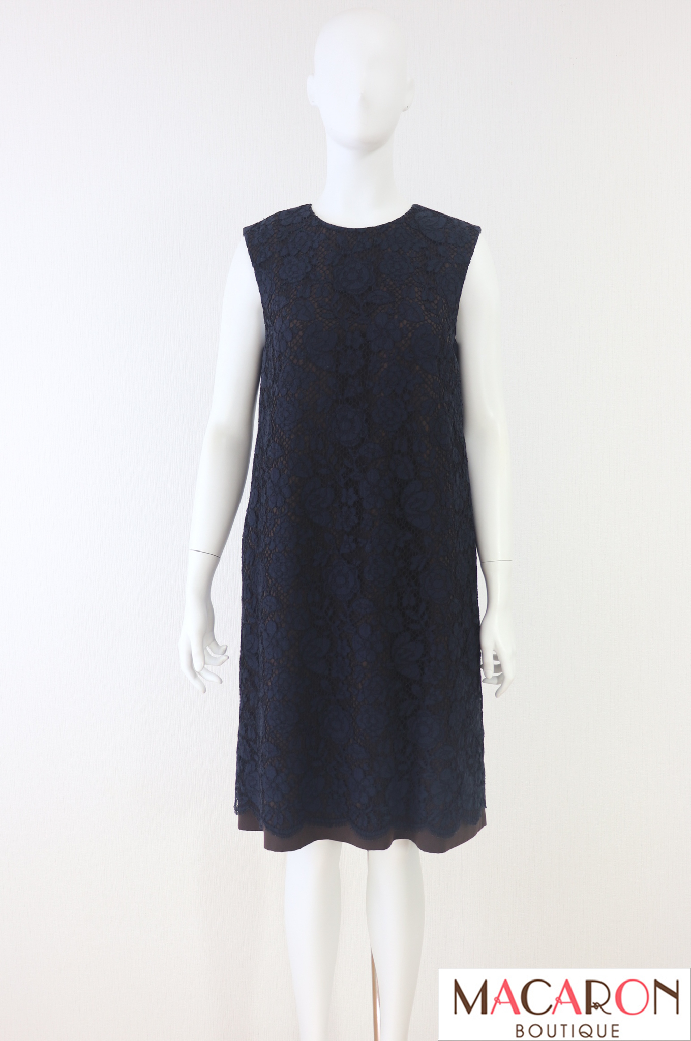 FOXEY BOUTIQUE(フォクシー)　重ね総レースワンピース　40987
