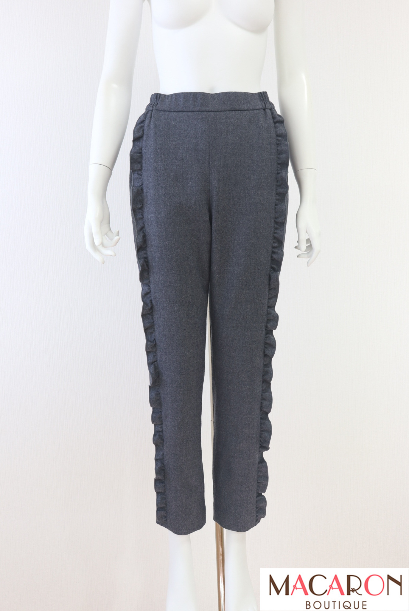 Rene（ルネ） フリルウールパンツ 5545060