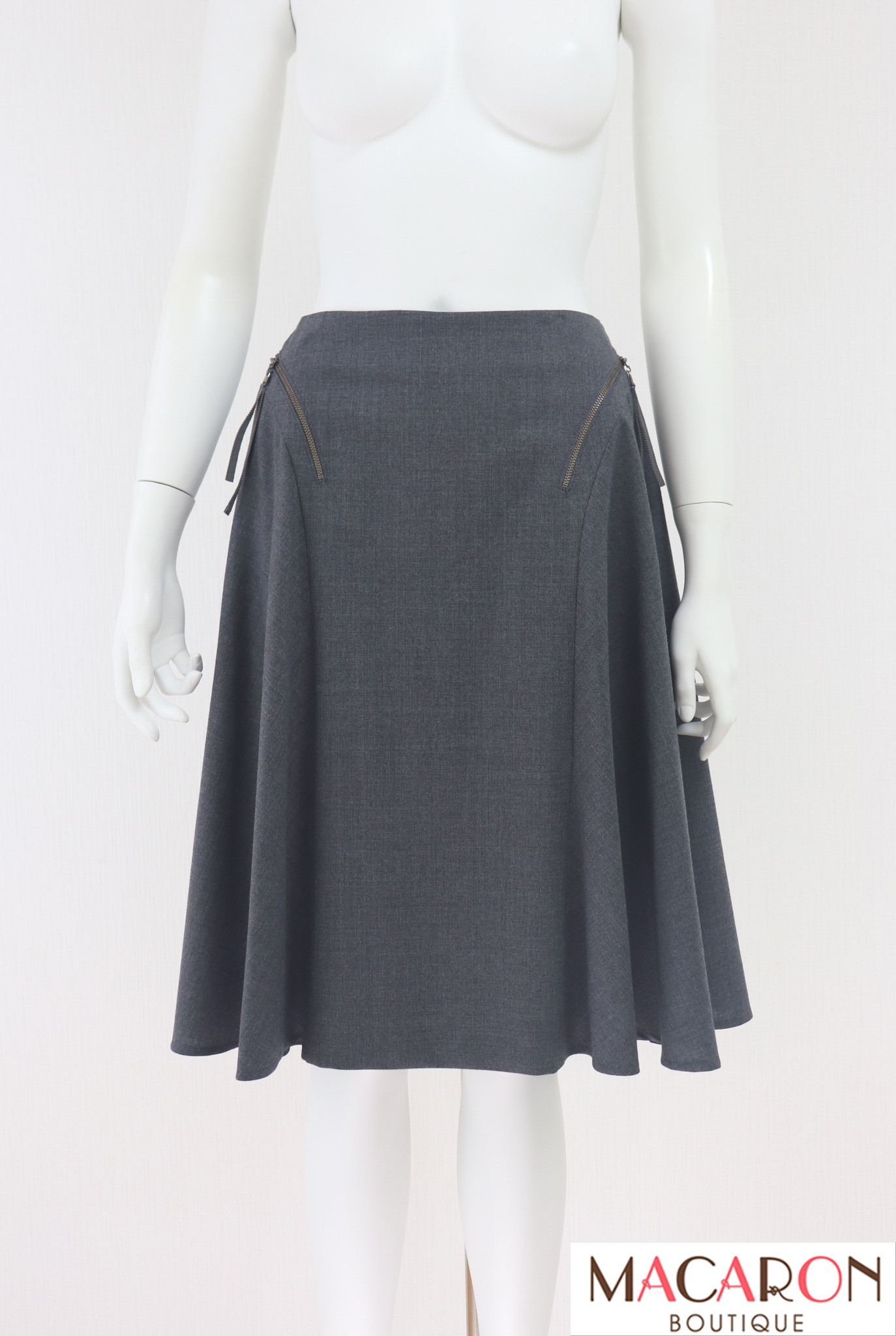 Rene 2025年　現行品　ネイビー フレアスカート　38 【タグ付き新品】 IMG_3495.JPG?t=20250507120552