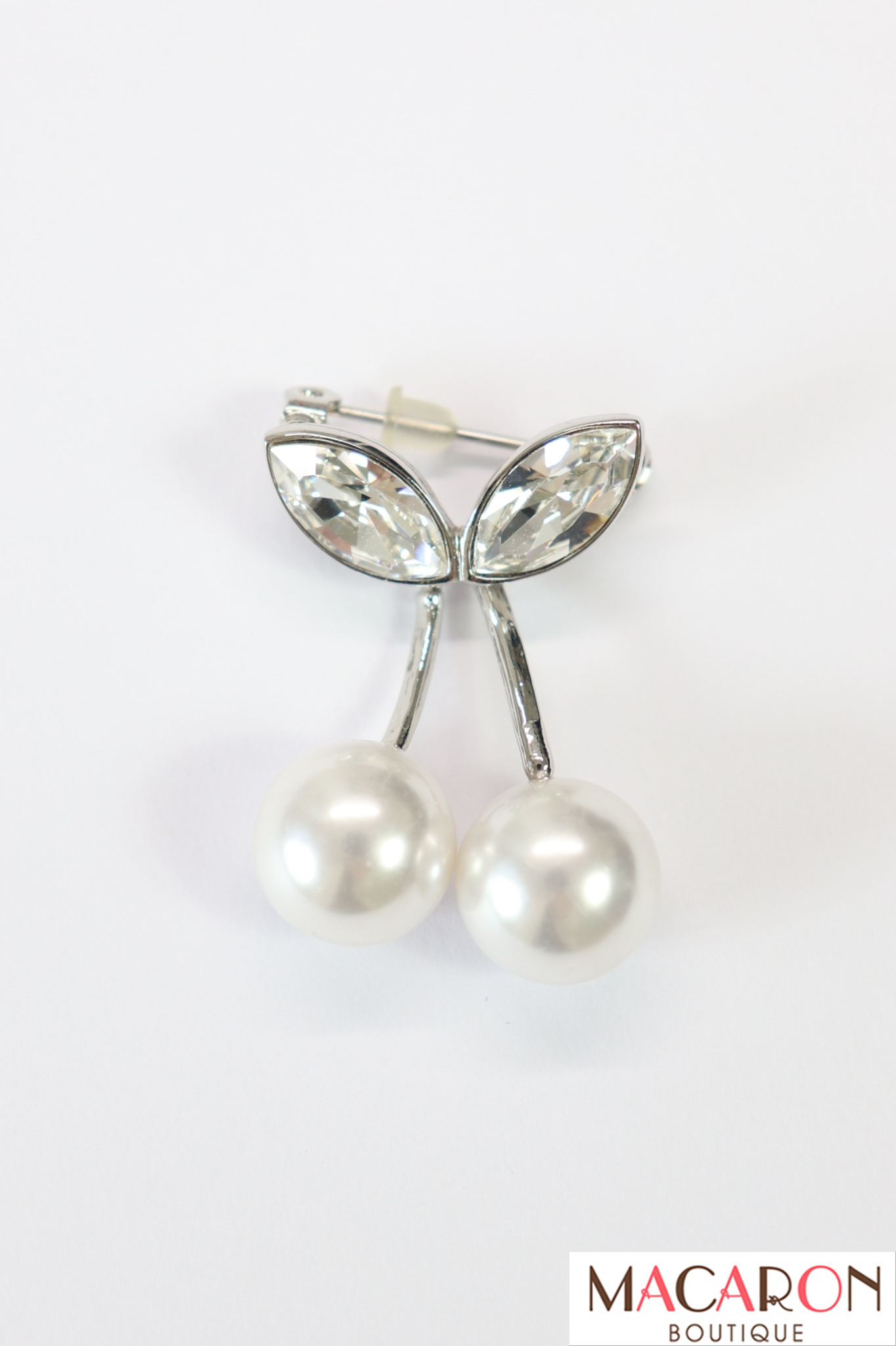 Rene（ルネ） さくらんぼブローチ