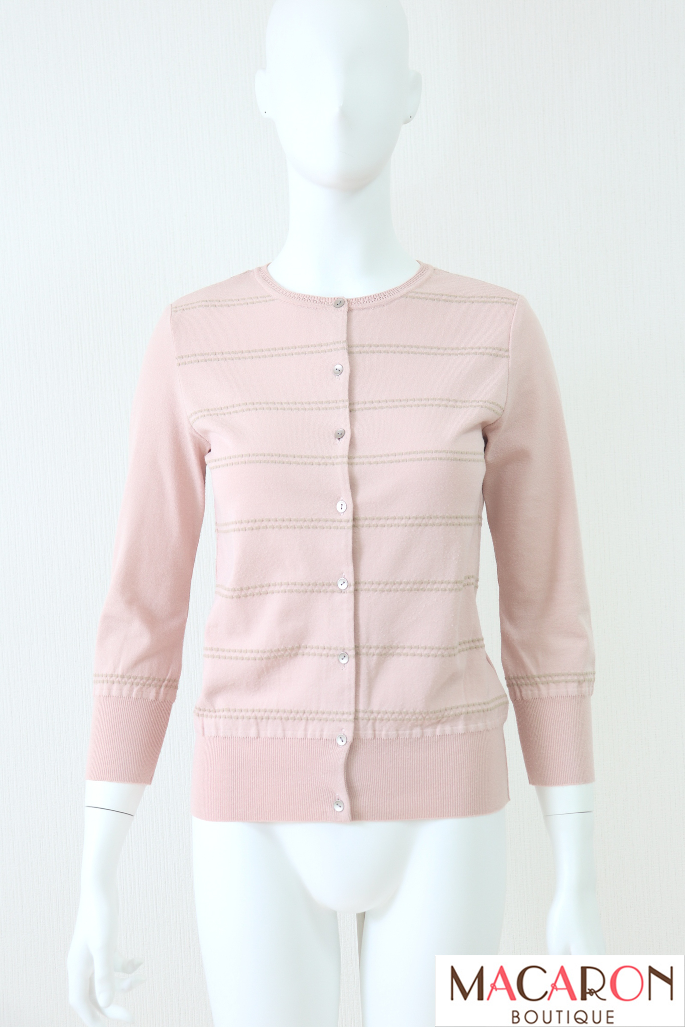 フォクシー　カーディガン　38 ピンク　FOXEY カーディガン　美品 41960 Everyday Cardigan – FOXEY 公式オンラインブティック