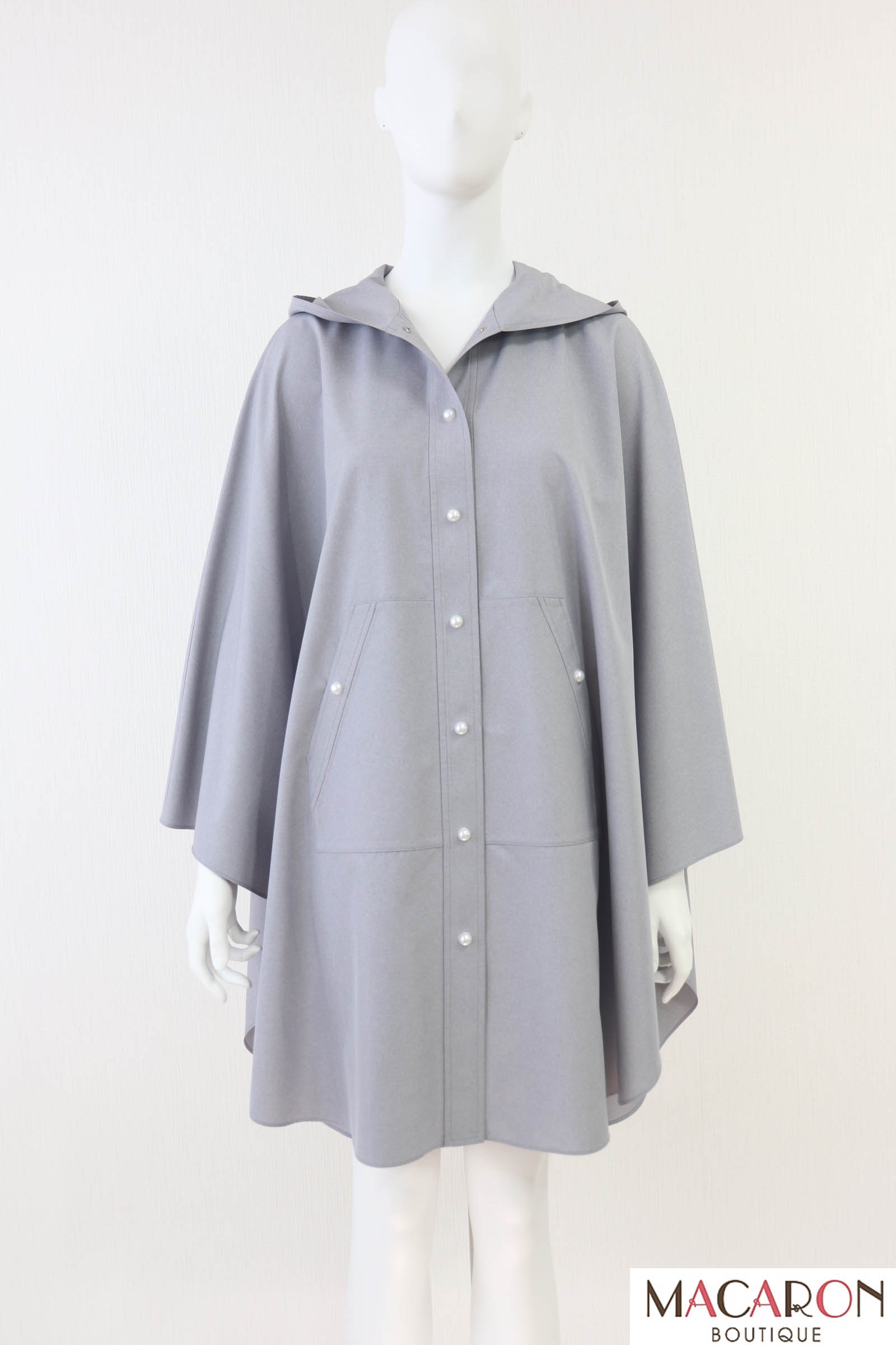 6659.【極美品】Rene 最高級TISSUE ポンチョ風 アルパカ コート 【公式