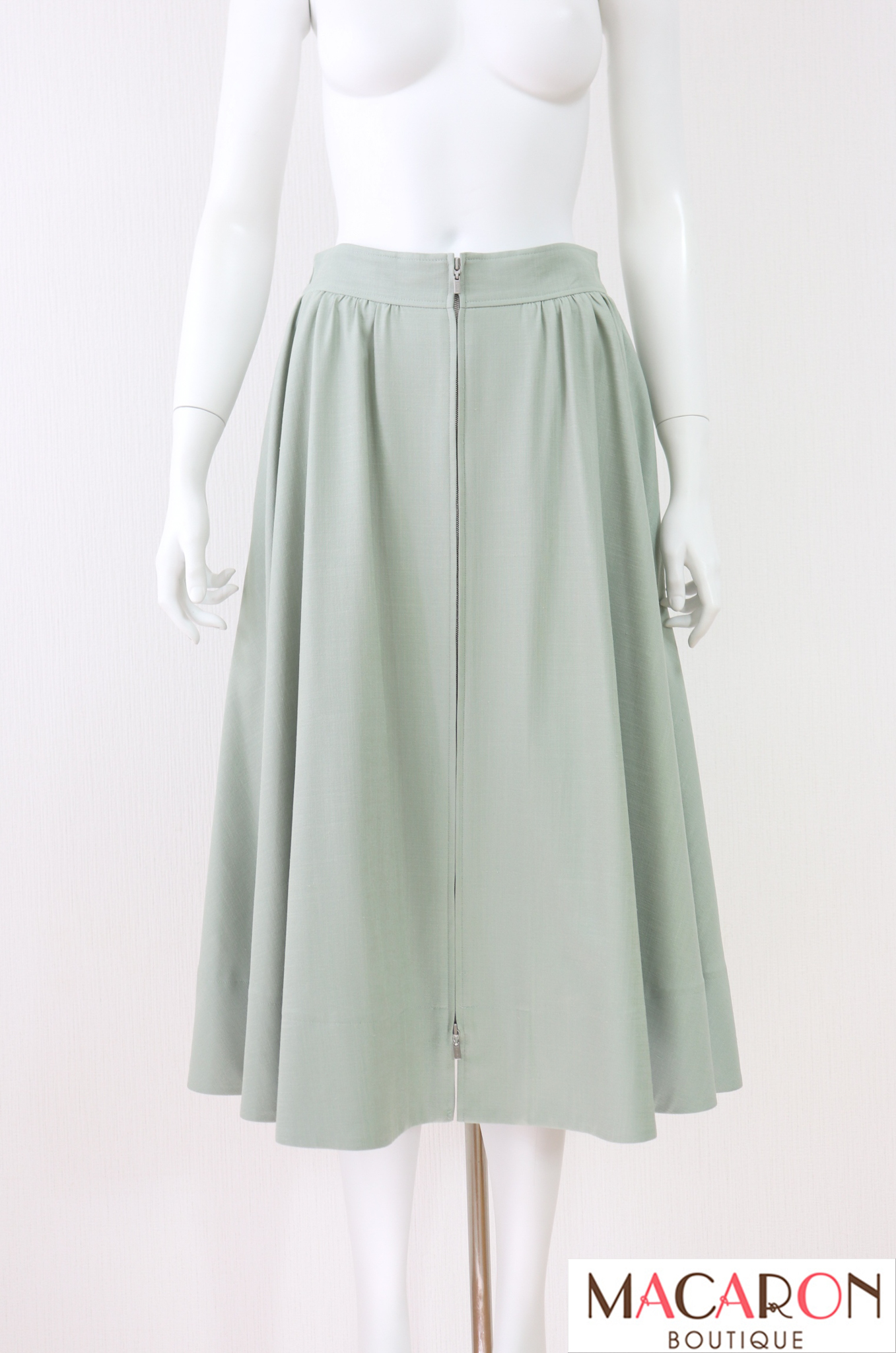 FOXEY NEWYORK(フォクシー）　リネンフェイスストレッチスカート　42740