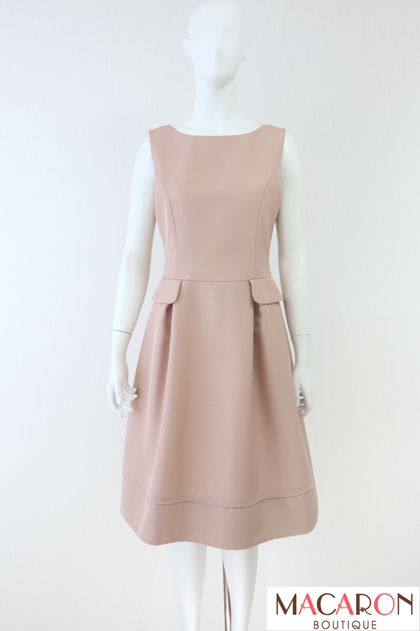 FOXEY BOUTIQUE(フォクシー)　シルクウールワンピース　37624