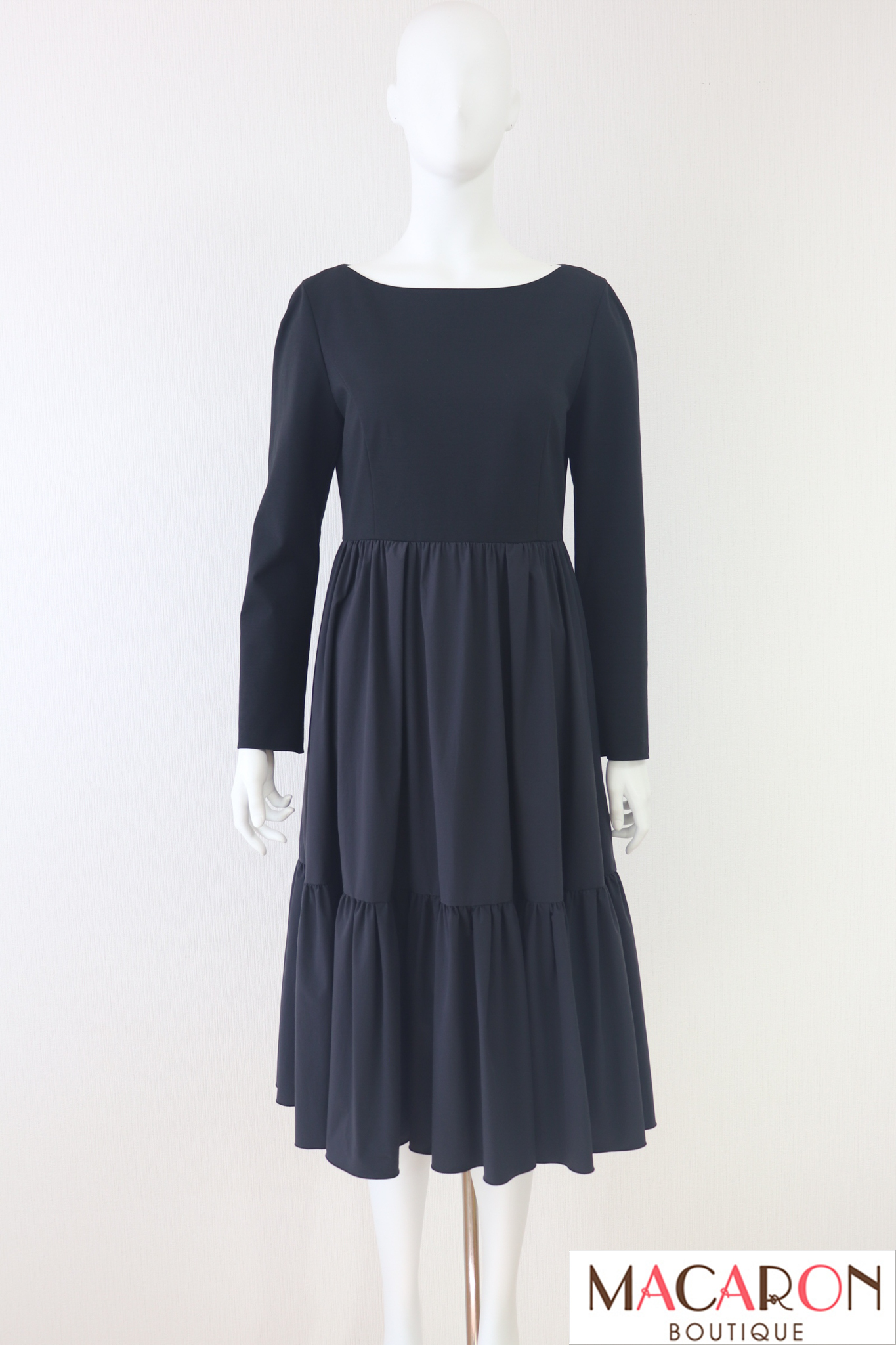 FOXEY NEWYORK(フォクシー）　Leonia　フィット＆フレアーワンピース　44081