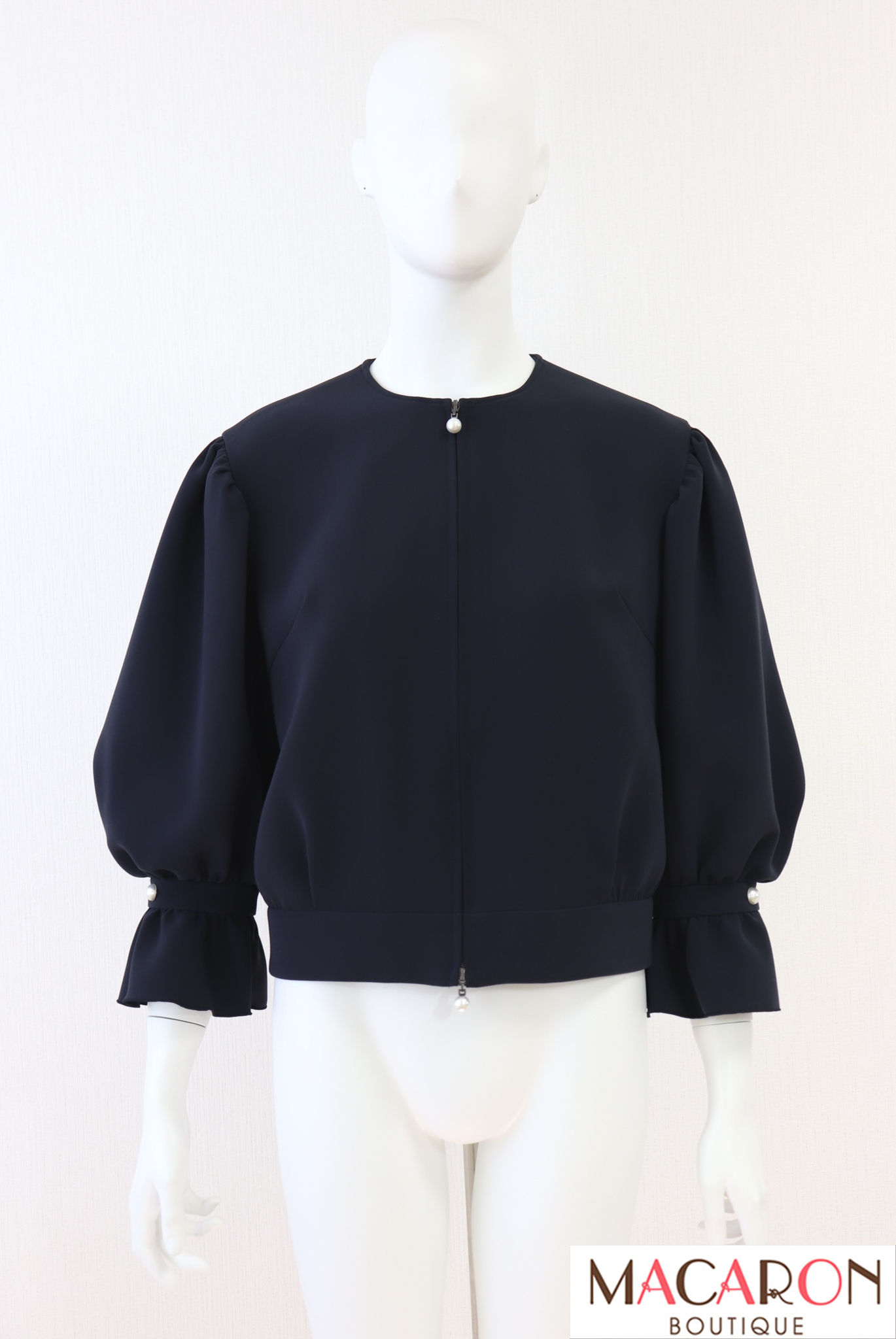 Rene（ルネ）　キャンディースリーブブルゾンジャケット　6413960