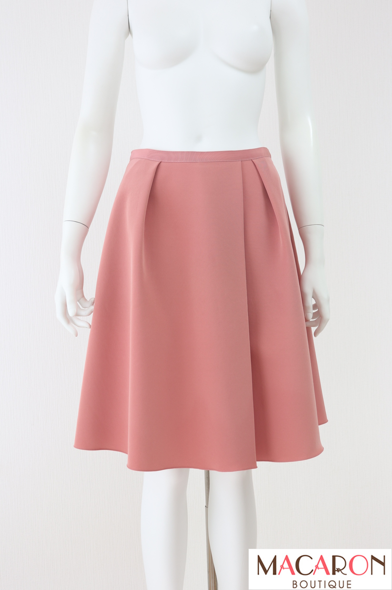 FOXEY NEWYORK(フォクシー）　タックフレアスカート　43887