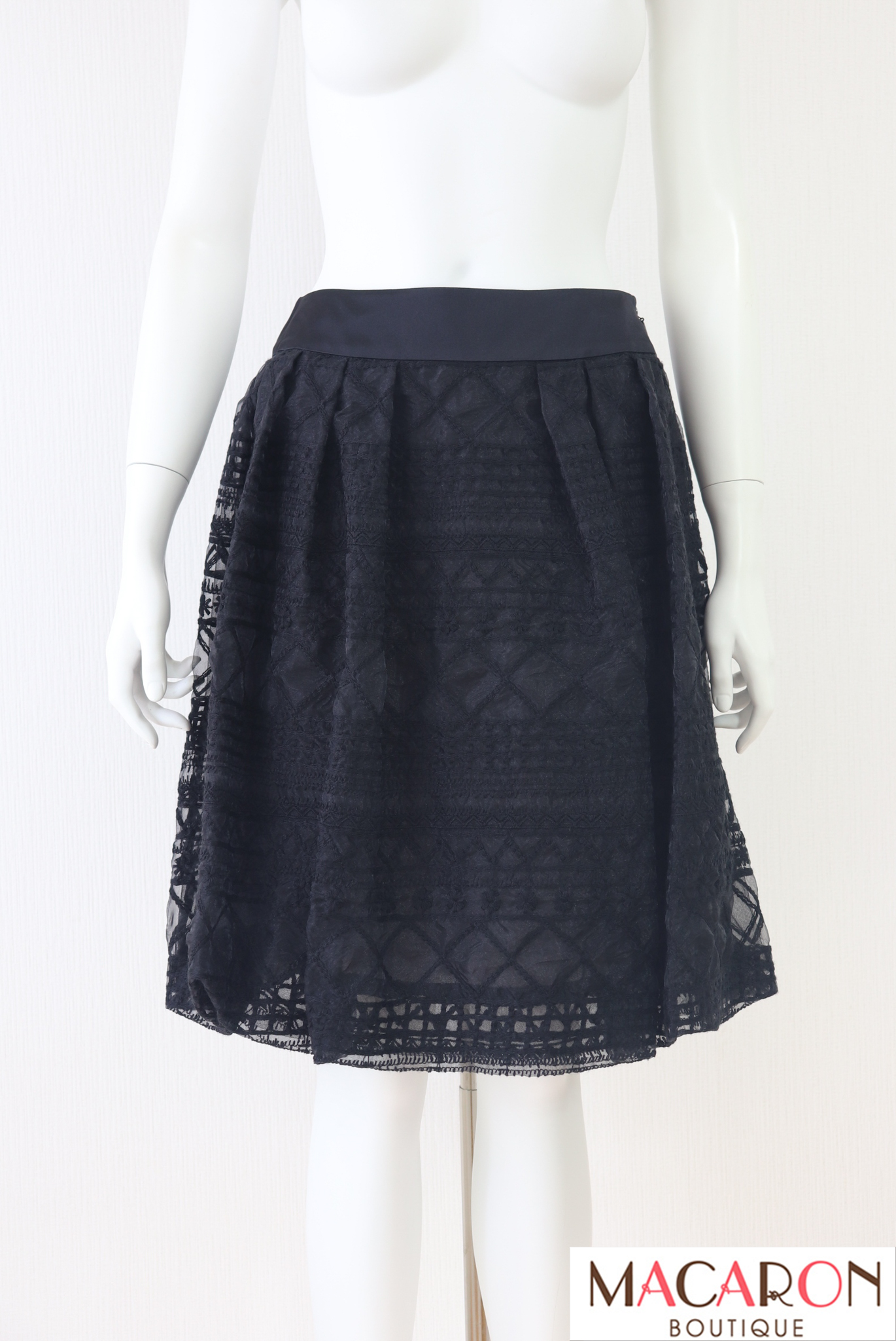 Rene（ルネ） チュール刺繍バルーンスカート 6344310