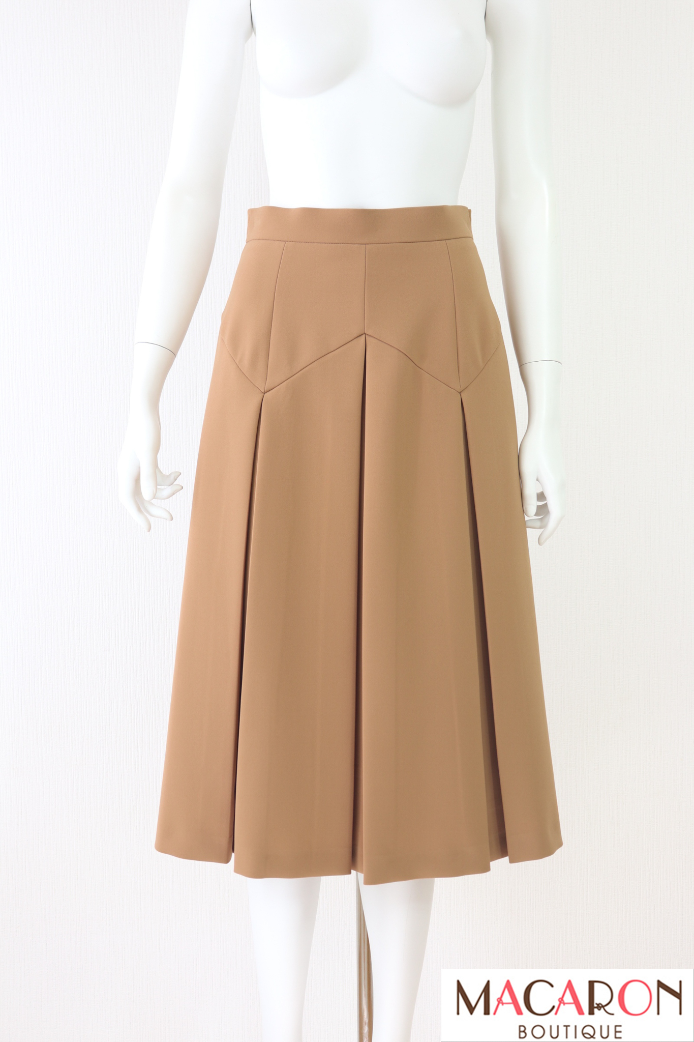 【美品】FOXEY フォクシー プリーツ フレア スカート 38 FOXEY NEW YORK 美品 フォクシーニューヨーク ミディ丈 ギャザー