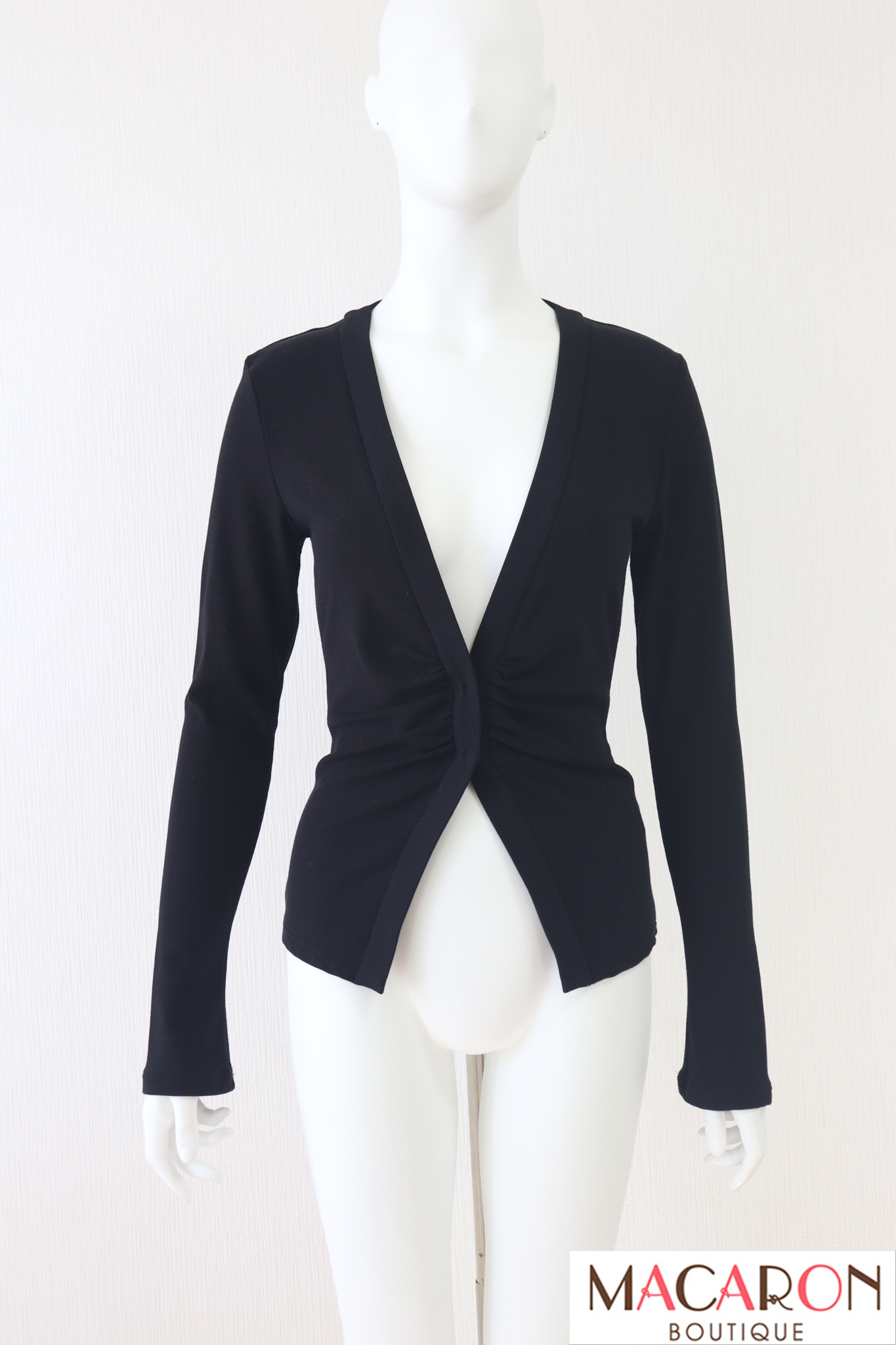FOXEY NEWYORK(フォクシー) ストレッチリブカーディガン 23397