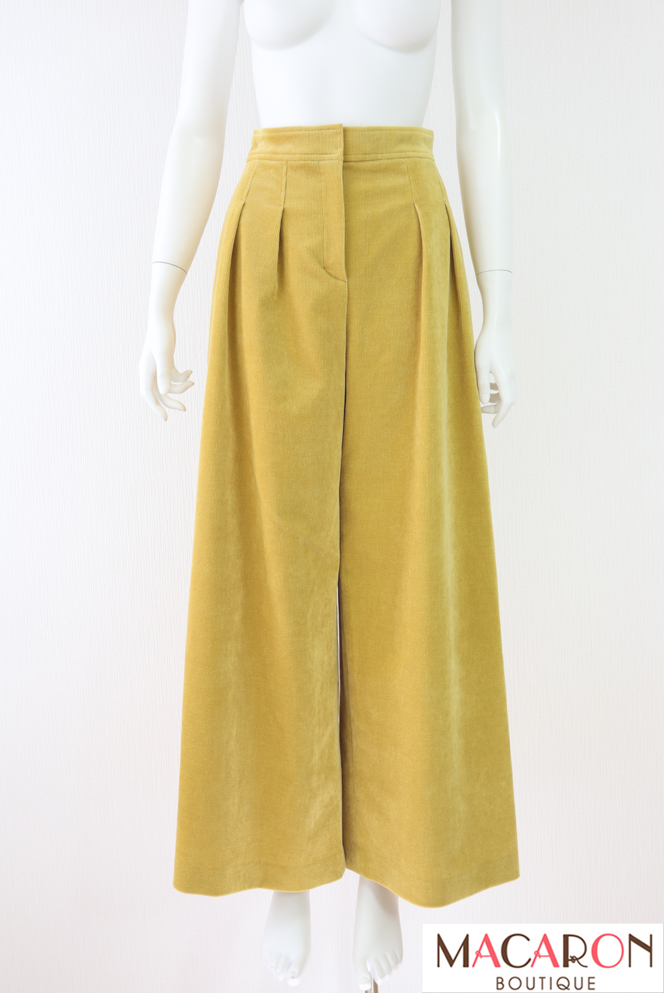 Rene（ルネ）　コーデュロイワイドパンツ　5345080