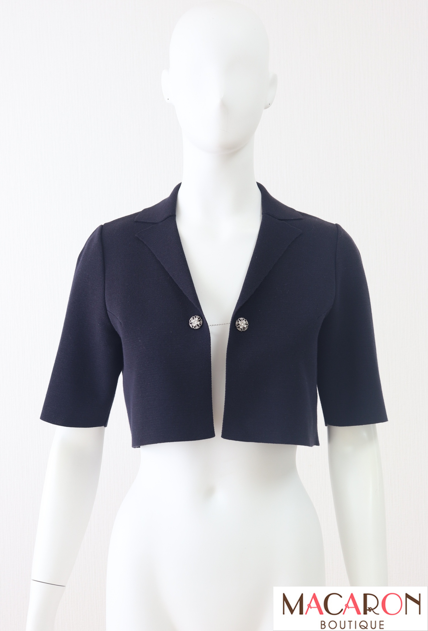 FOXEY BOUTIQUE(フォクシー）　Little Jewel　ニットジャケット　ボレロカーディガン　37110