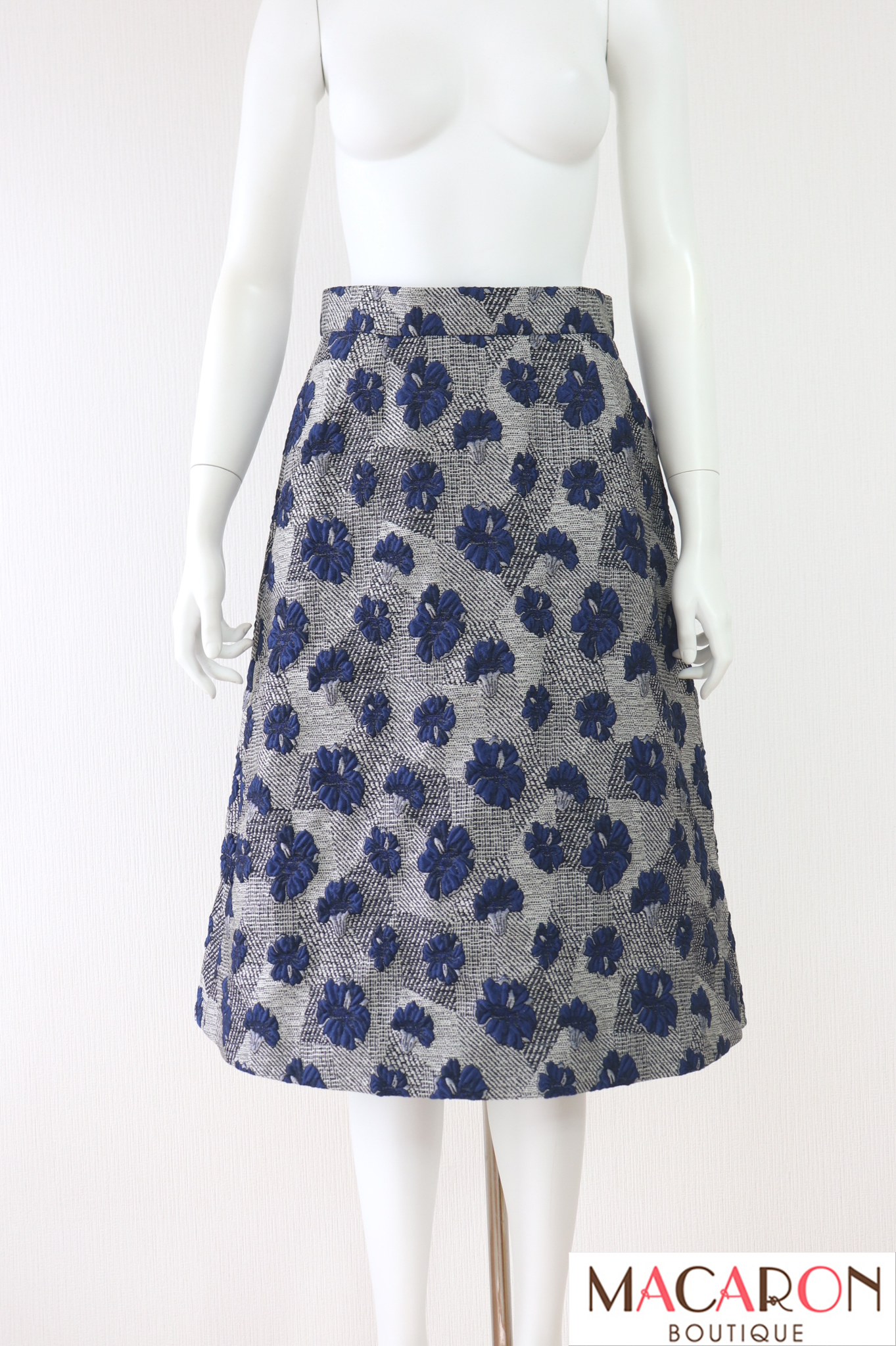 Rene（ルネ） 花柄ジャガードスカート 6434160