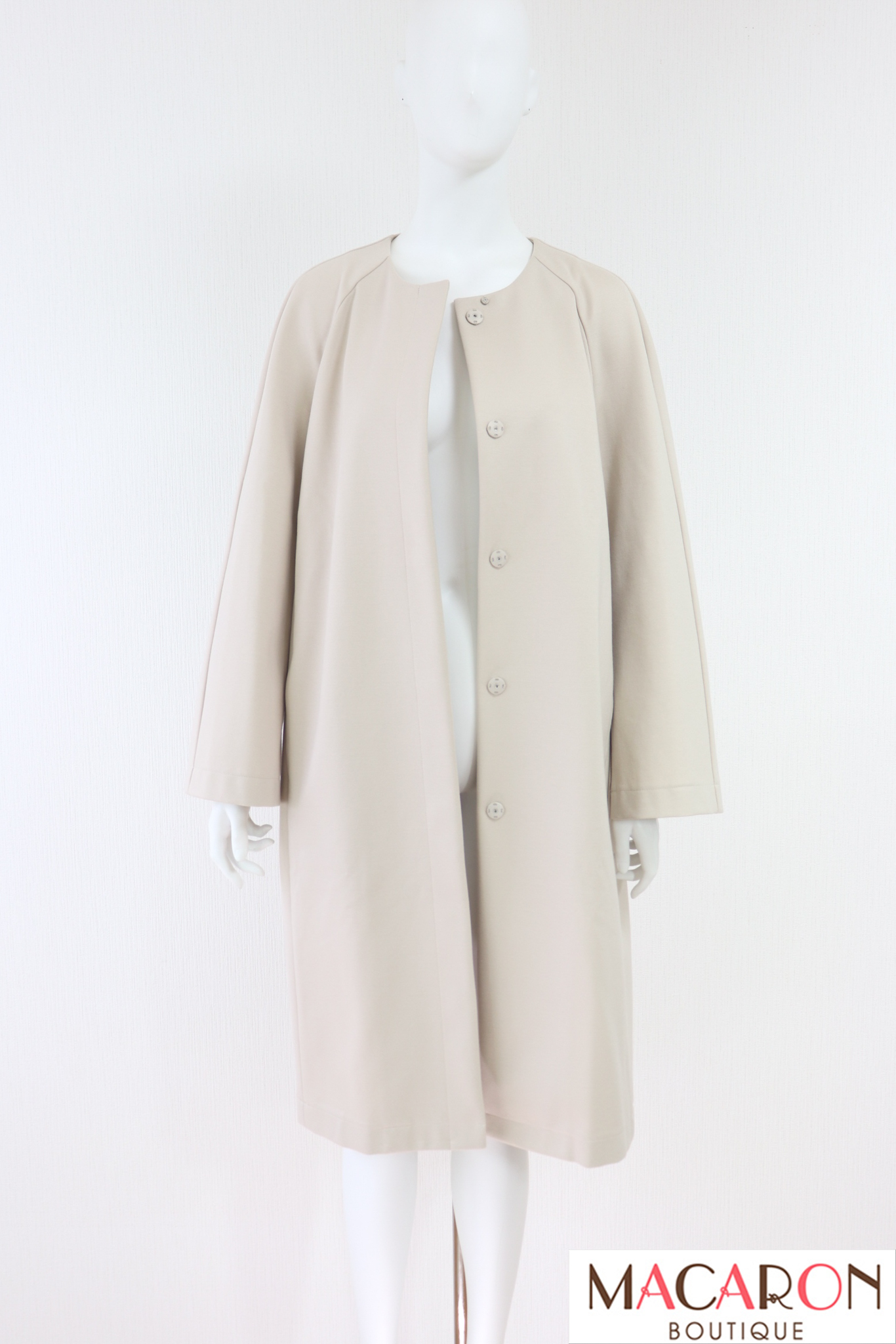 FOXEY NEWYORK(フォクシー） Maron ノーカラーコクーンコート 44976