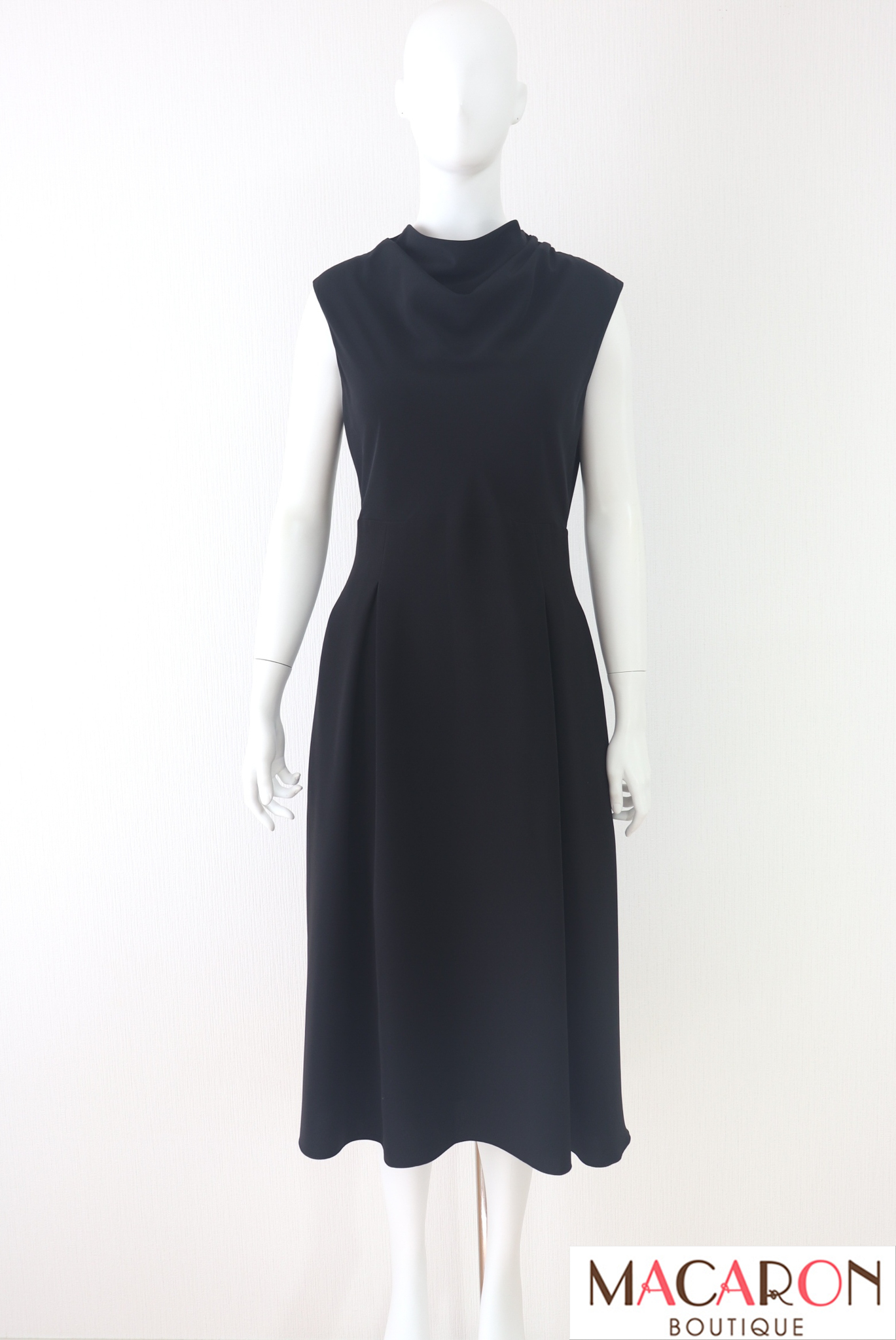 FOXEY NEWYORK(フォクシー）　胸元ドレープワンピース　43774