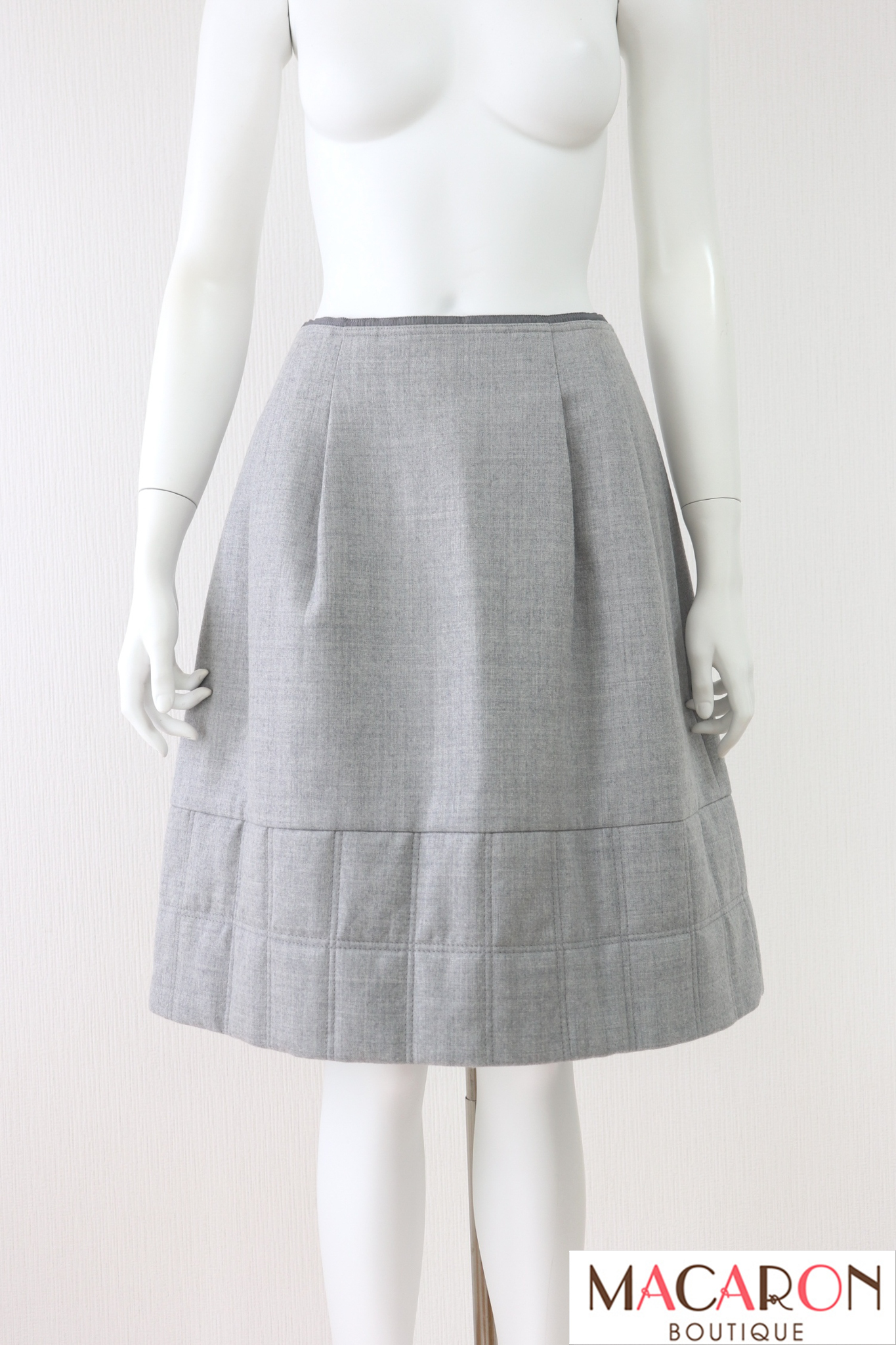 FOXEY BOUTIQUE(フォクシー) 中綿入りウールスカート 39181