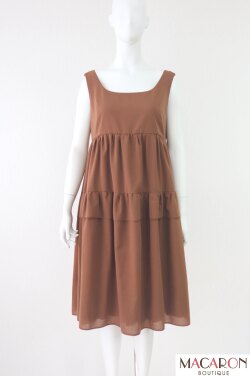 DAISY LIN(フォクシー） Daisy Chocolat ティアードワンピース 06753