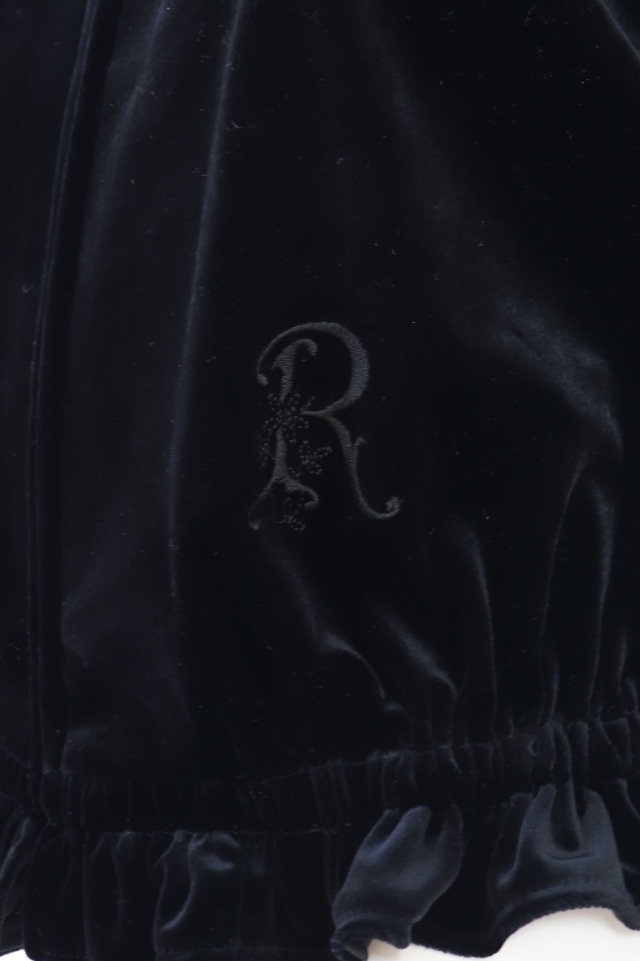 Rene（ルネ） フード付きベロアジャケット 6233180