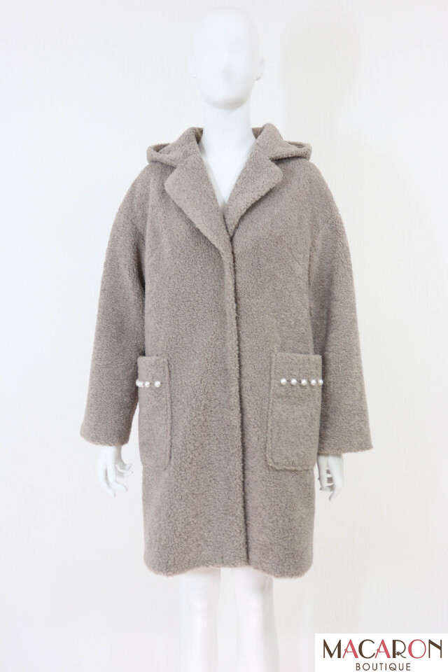 Rene（ルネ） エコボアフーデッドコート 5238040