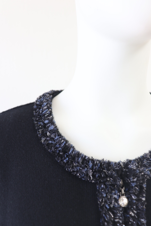 ルネ　パール　フリル　ジップアップ　ニット　カーディガン　36 ルネ パール フリル ジップアップ ニット カーディガン 36 楽天市場