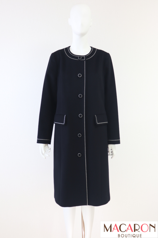 Rene（ルネ）　ウールカシミヤステッチコート　6248950