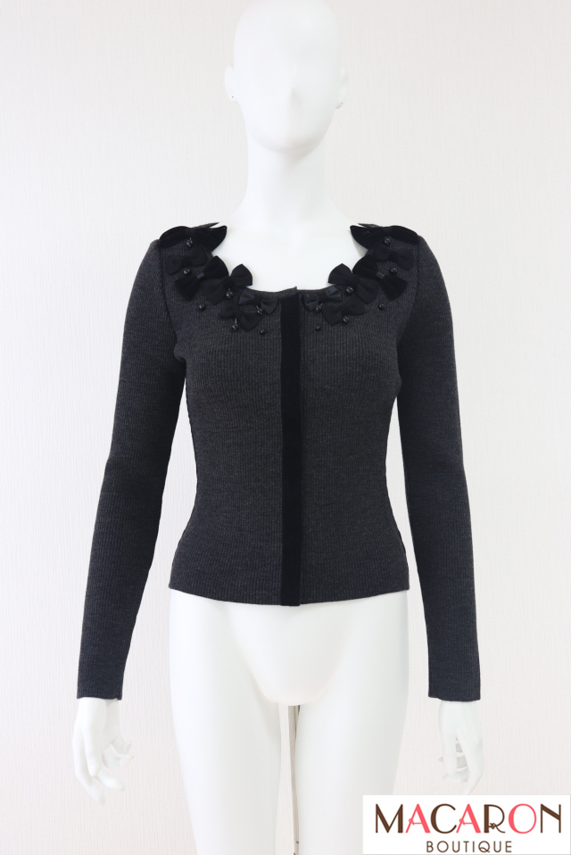 FOXEY 再販品Dress Veil カーディガン40極美品 rene FOXEY 再販品Dress